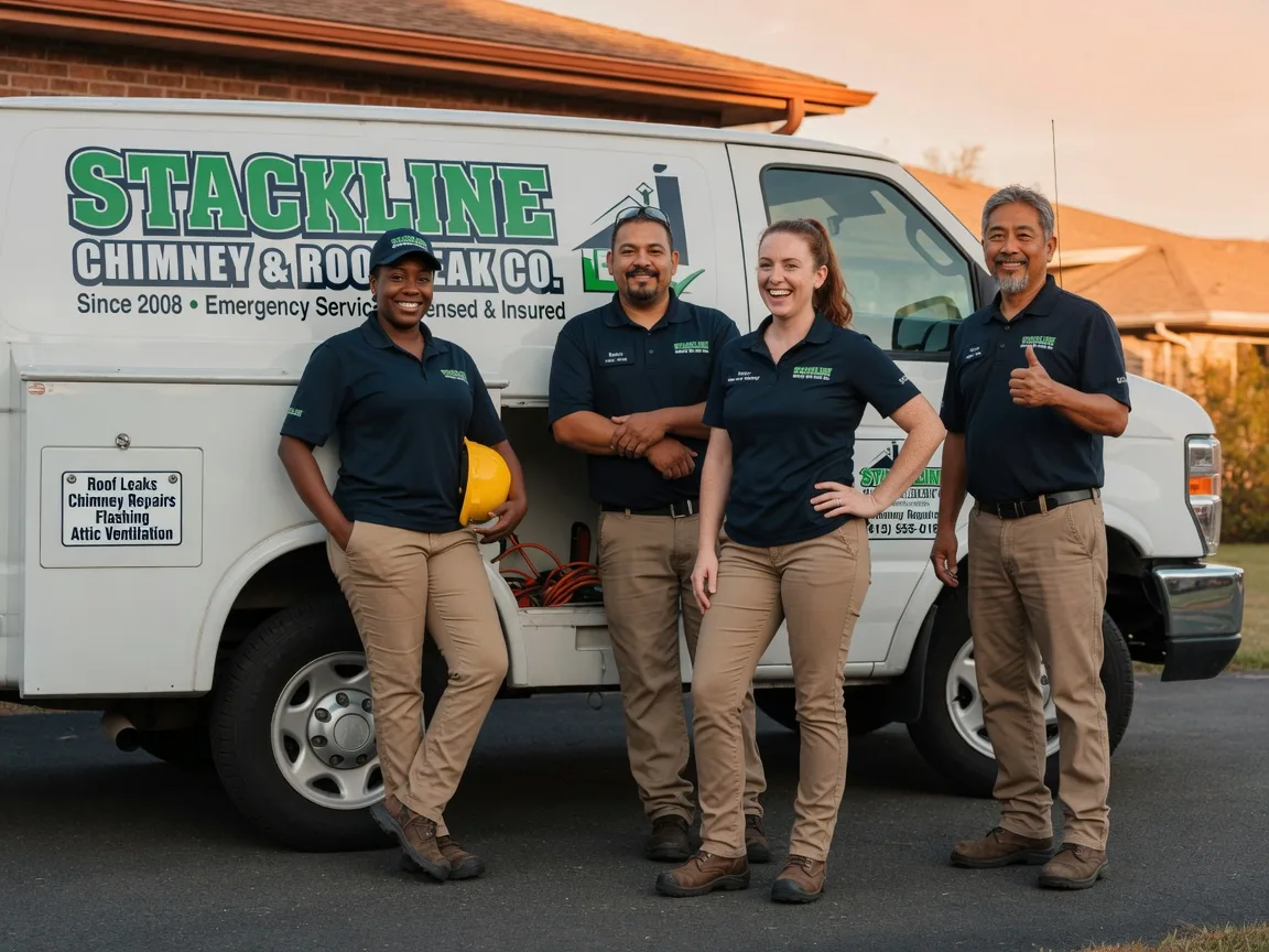 Chimney flashing repair company in Cataumet, MA